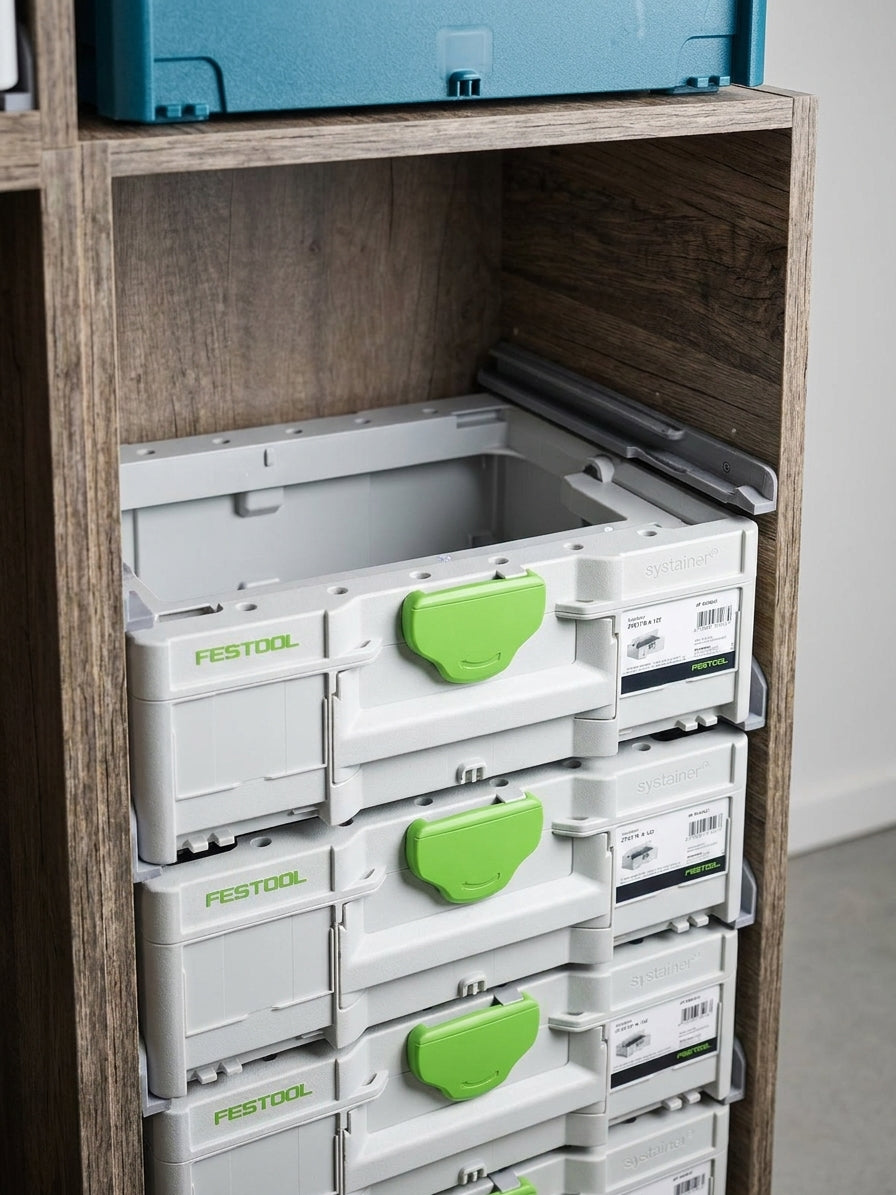 Festool Systainer SYS3 Slim Van Storage Rail – TANOS Compatible – 1 Pair