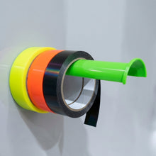 Wall-Mounted Packing Tape Holder – 4 Rolls (Green)