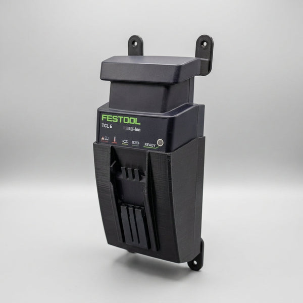 Festool TCL Charger Wall Mount — 3D Printed PETG (Set of 4)