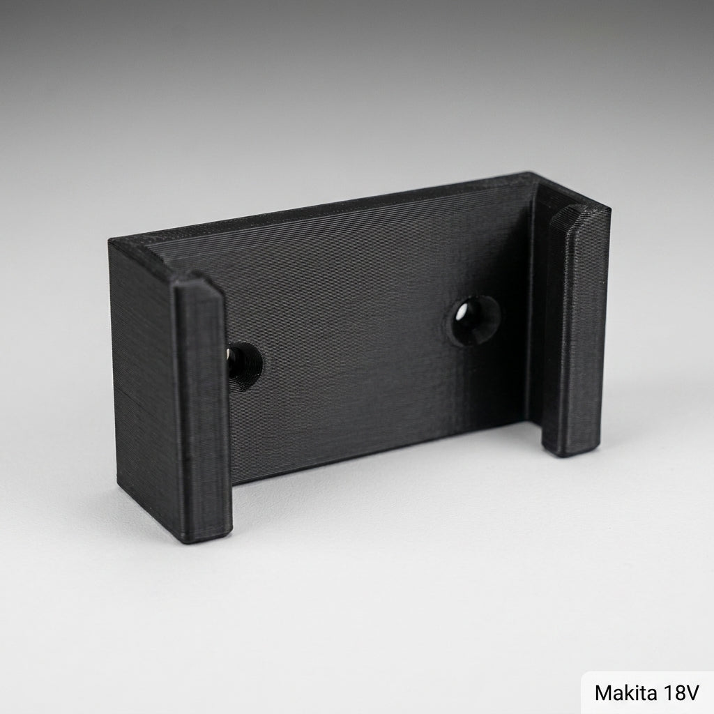 Makita 18V Battery Holder — Wall Mount