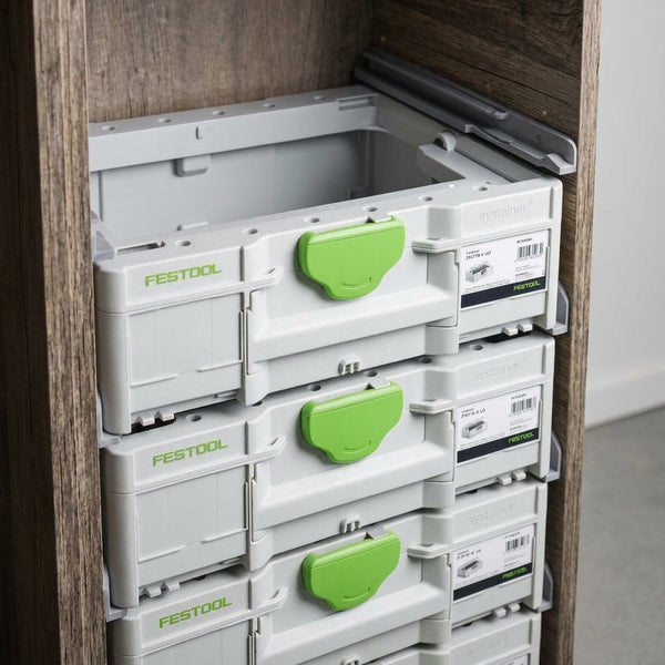 Festool Systainer SYS3 Slim Van Storage Rail – TANOS Compatible – 1 Pair