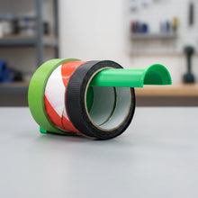 Wall-Mounted Packing Tape Holder – 4 Rolls (Green)