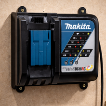 Makita DC18RC Charger Wall Mount – Black PETG